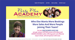 Desktop Screenshot of partyplanacademy.com